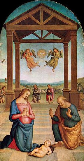 Pietro Perugino Nativity oil painting image